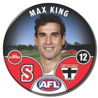 St Kilda Saints 2025 Player Pin Badge - KING