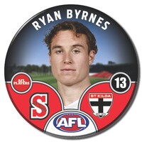St Kilda Saints 2025 Player Pin Badge - BYRNES