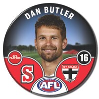 St Kilda Saints 2025 Player Pin Badge - BUTLER