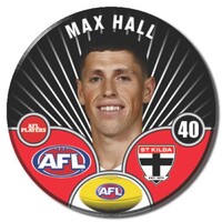 St Kilda Saints 2026 Player Pin Badge - HALL