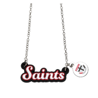 St Kilda Saints Script Necklace