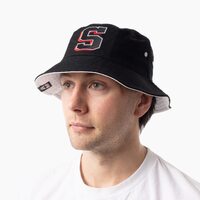 St Kilda Saints Adults Letter Graphic Bucket Hat