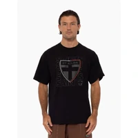 St Kilda Saints Mens Two-Tone Logo Tee