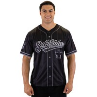 St Kilda Saints Blackout Baseball Shirt