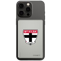 St Kilda Saints AFL Magnetic Wireless Power Bank
