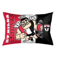 St Kilda Saints Mascot Pillow Case