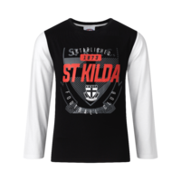 St Kilda Saints Youths Long Sleeve T-Shirt