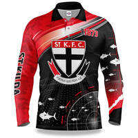 St Kilda Saints Fish Finder Fishing Shirt