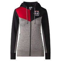 St Kilda Saints Womens Premium Zipped Hood