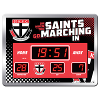 St Kilda Saints LED Scoreboard Clock
