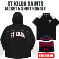 St Kilda Saints Jacket & Polo Combo