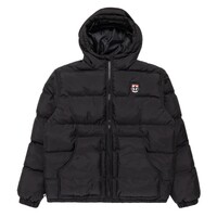 St Kilda Saints Mens Hooded Puffa Jacket