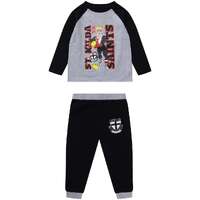 St Kilda Saints Kids Raglan Cuffed PJ Set