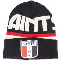 St Kilda Saints Merino Wool Throwback Beanie