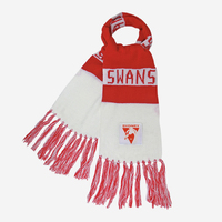 Image of Sydney Swans Traditional Bar Scarf