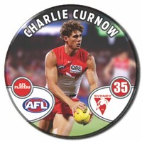 Sydney Swans 2026 Player Action Badge - CURNOW