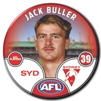 Sydney Swans 2025 Player Pin Badge - BULLER