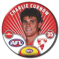 Sydney Swans 2026 Player Pin Badge - CURNOW
