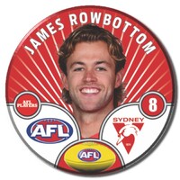 Sydney Swans 2026 Player Pin Badge - ROWBOTTOM