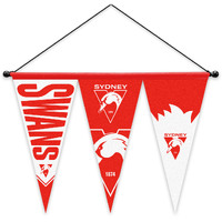 Sydney Swans Set of 3 Pennants