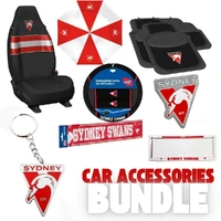 Sydney Swans Deluxe Car Accessories Bundle