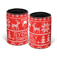 Sydney Swans Xmas Stubby Holder