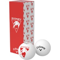 Sydney Swans Golf Balls 3-Pack