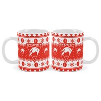 Image of Sydney Swans Christmas Coffee Mug