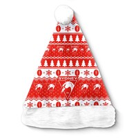 Image of Sydney Swans Christmas Santa Hat