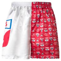 Image of Sydney Swans Mens Satin Boxer Shorts