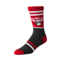 Image of Sydney Swans Retro Shield Mens Socks