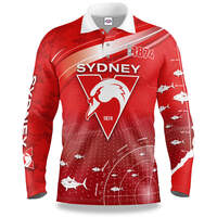 Sydney Swans Fish Finder Fishing Shirt
