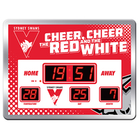 Sydney Swans LED Scoreboard Clock