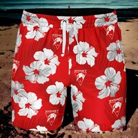 Sydney Swans Aloha Hawaiian Swim Shorts