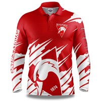 Sydney Swans Ignition Adults Fishing Shirt