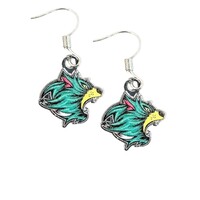 Tasmania Devils Logo Colour Earrings