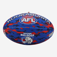 Western Bulldogs Size 5 Camo Football