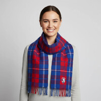 Western Bulldogs Tartan Scarf