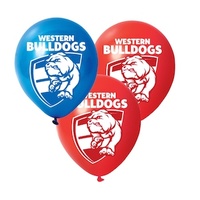 Western Bulldogs Printed Balloons