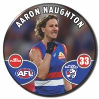 Western Bulldogs 2026 Player Action Badge - NAUGHTON