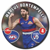 Western Bulldogs 2026 Player Action Badge - BONTEMPELLI