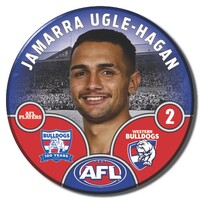 Western Bulldogs 2025 Player Pin Badge - UGLE-HAGAN
