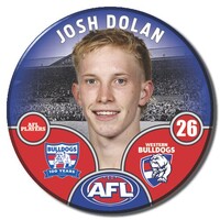 Western Bulldogs 2025 Player Pin Badge - DOLAN