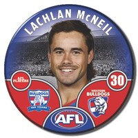 Western Bulldogs 2025 Player Pin Badge - MCNEIL