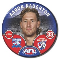 Western Bulldogs 2025 Player Pin Badge - NAUGHTON
