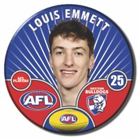 Western Bulldogs 2026 Player Pin Badge - EMMETT