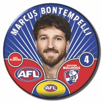 Western Bulldogs 2026 Player Pin Badge - BONTEMPELLI
