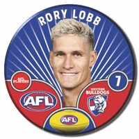Western Bulldogs 2026 Player Pin Badge - LOBB
