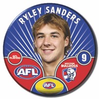 Western Bulldogs 2026 Player Pin Badge - SANDERS