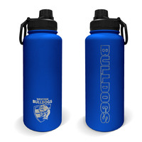Western Bulldogs Stainless Steel 960mL Drink Bottle
